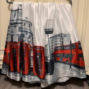 Knee length london skirt